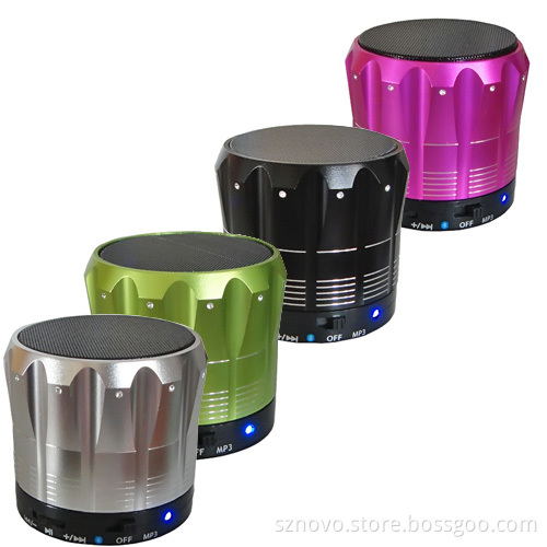 Popular Mini Bluetooth Speaker for iPhone//iPad/Smartphones/Tablet (NV-BS202)